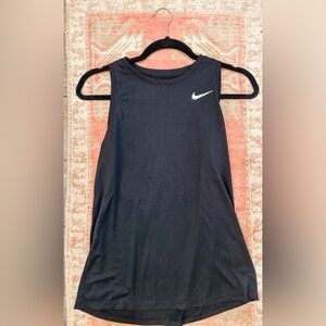 Women's Nike DRI FIT - Workout Shirt Sleeveless - Black